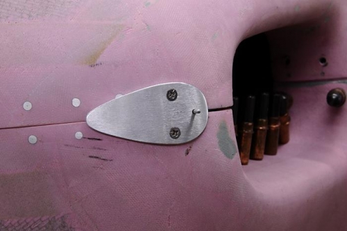 Retainer Screwed To Cowling & Holding Pin - Right Side