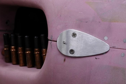 Retainer Screwed To Cowling & Holding Pin - Left Side