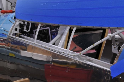 Canopy Frame - Replaced Upper Rivnuts