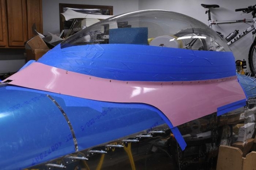 Canopy Skirt Fitting - Lower Fitting and Drilling