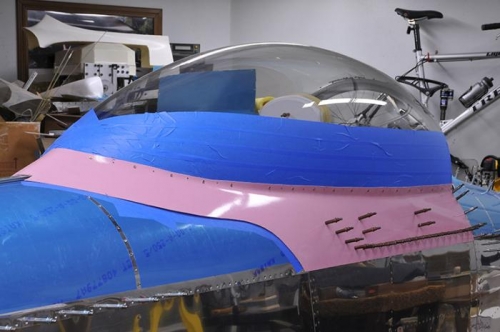 Canopy Skirt Fitting - Lower Fitting and Drilling