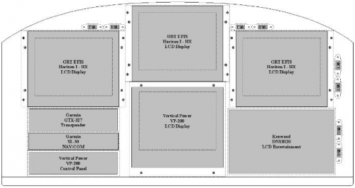 Instrument Panel - CAD Layout DXF