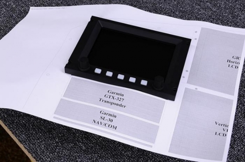 Instrument Panel - Trial Fit of EFIS Display