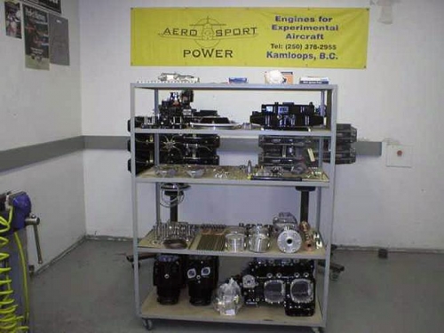 Lycoming IO-390 - Parts Ready For Assembly