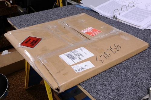 Lexan Panel Mockup - Arrives Via UPS