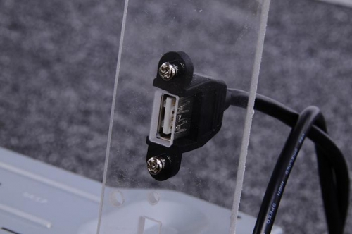 Lexan Panel Mockup - One Of The USB Ports
