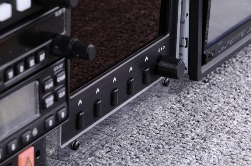 Lexan Panel Mockup - Close Up Of VP-200 Mounting Issue