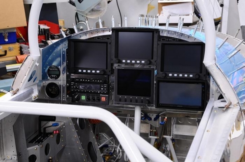 Avionics Trial Fitting - Up Front, Heads Up!