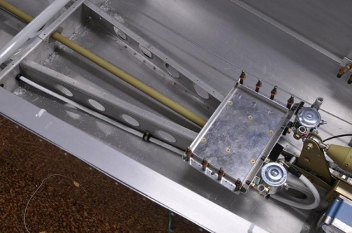 Under the Battery Tray and Forward