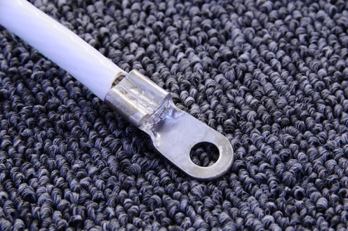 #2 AWG Crimped & Soldered