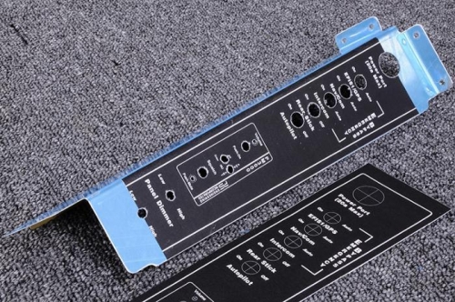 Holes Drilled Through Label Template