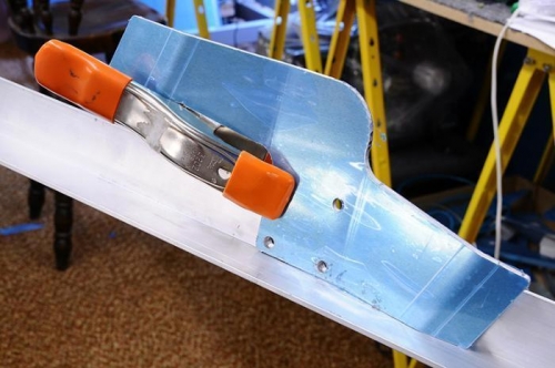 Using The Wheelpant Mount For Drilling Alignment Angles