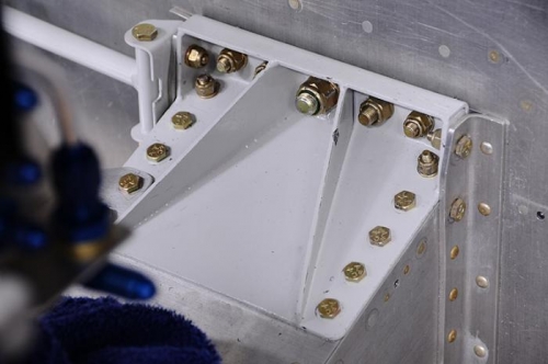 Right Inside Gear Tower Bracket - All Bolts Torqued