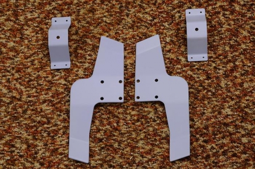 Wheel Pant Mounts Complete & Primed