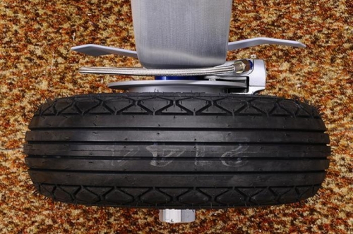 Completed Left Axle, Brake, Wheel, & Wheel Pant Mount - Top View