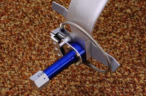 Right Axle & Brake - Front View