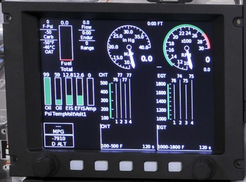 GRT HX - Engine Display