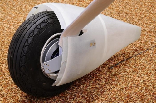 Wheel Pant Rear Part Mounted - Right Side