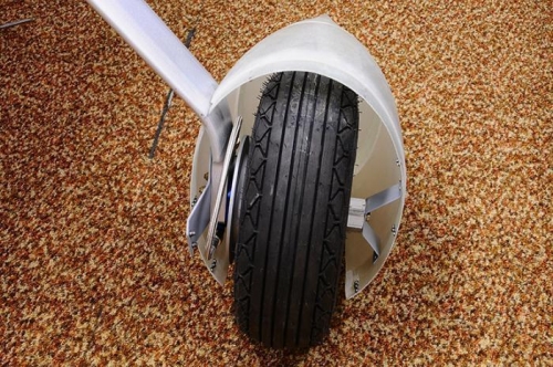 Wheel Pant Rear Part Mounted - Left Side