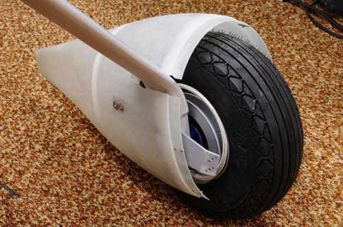 Wheel Pant Rear Part Mounted - Left Side