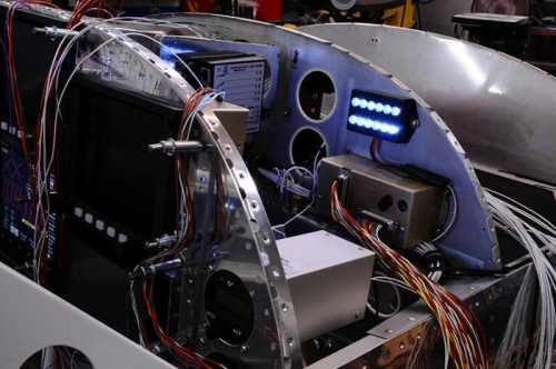 Right Side Instrument Panel Maintenance Lighting