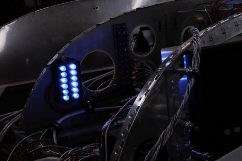 Left Side Instrument Panel Maintenance Lighting