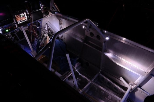 Cabin Lighting At Full Brightness