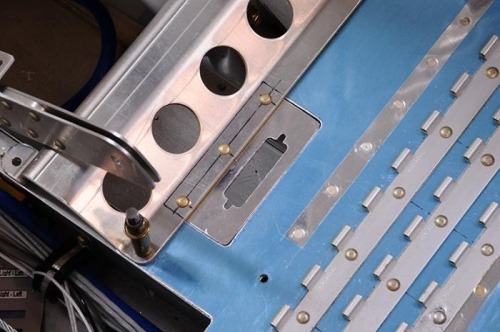 Seat Pan Skin Fit Around DB25 Mount