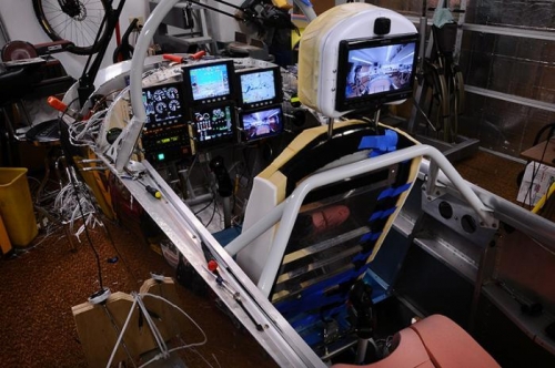 Powered Up with Rear Cam View on LCDs