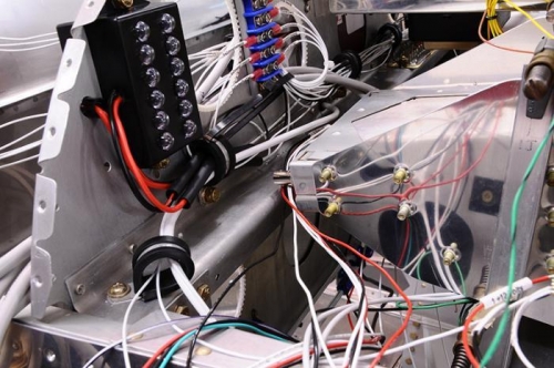 #8 AWG VP-200 CU Battery Wire Routing