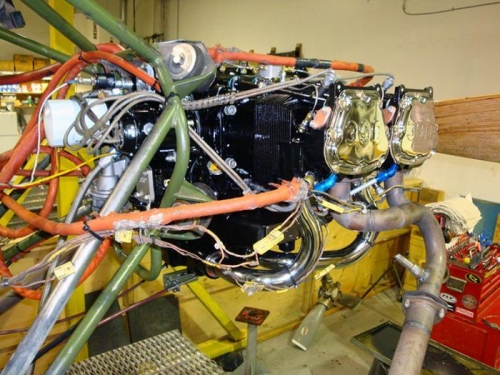 Lycoming IO-390 Test Stand Run-In