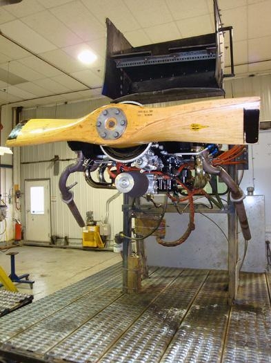 Lycoming IO-390 Test Stand Run-In
