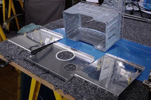 Kenwood Mounting - Backplate Riveting