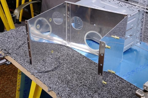 Kenwood Mounting - Backplate Riveting