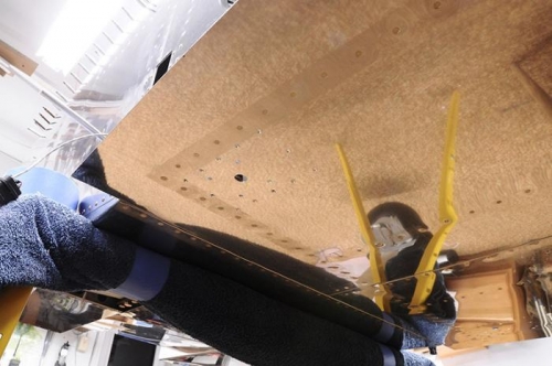 Comm Antenna Holes Drilled