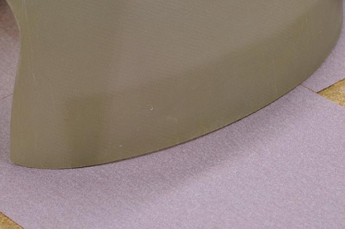 Sanding Front Part Flat