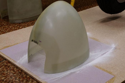 Sanding Front Part Flat