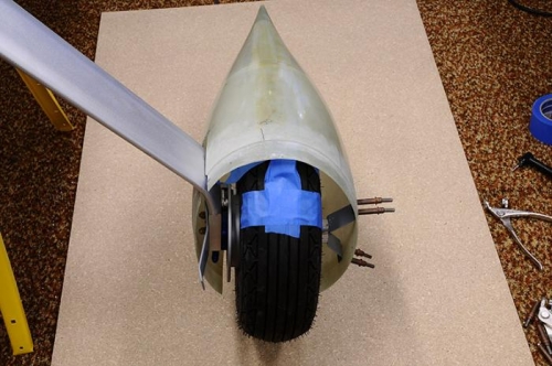 Fitting The Wheel Pant - Exercise In Futility