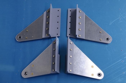 Aileron Hinges - Riveted