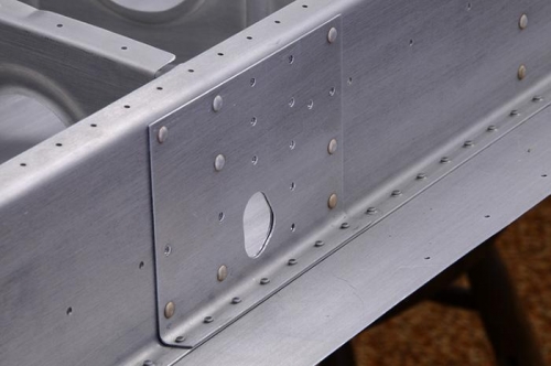 Aileron Hinges - Left Wing - Rear Spar Attach Point