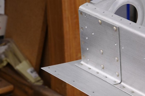 Aileron Hinges - Right Wing Rear Spar Attach Point