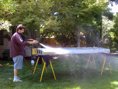 Matt Rinses Off A Wing