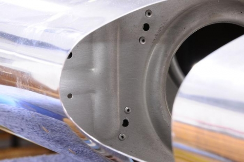Platenuts Added For Landing Light Mount - Inboard Rib