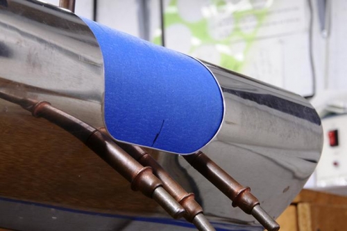 Plexiglass Lens Drilled