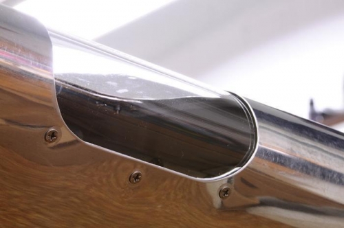 50w HID Landing Light Installation Complete - Top