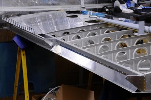 Left Flap Support & Aileron Gap Seal Complete