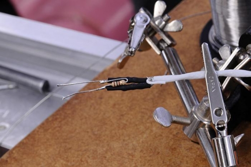 Adding Resistors To 1/8