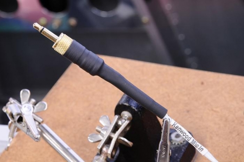 Heat Shrink Tubing Over Jack