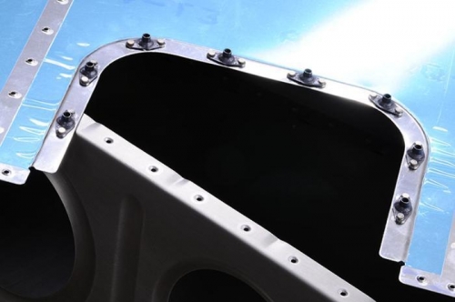 Right Wing Access Plate Hole With Platenuts Added - Bottom