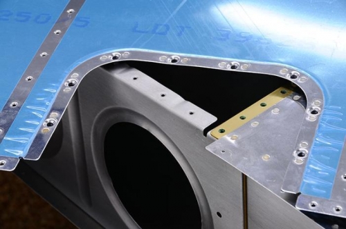 Left Wing Access Plate Hole - Top